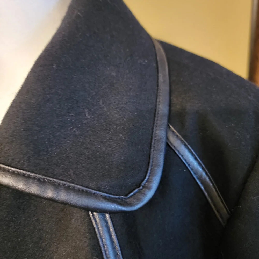 Apt. 9 Black Trench Coat for Women - Picture 3 of 7